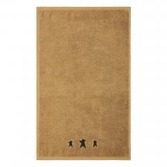 88852-Black-Prim-Stars-Tan-Hand-Towel-Set-of-2-16x26-image-2