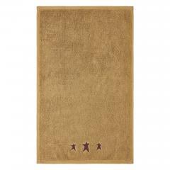 88855-Burgundy-Prim-Stars-Tan-Hand-Towel-Set-of-2-16x26-image-2