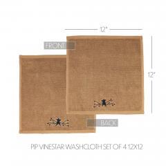 84840-Pip-Vinestar-Washcloth-Set-of-4-12x12-image-4
