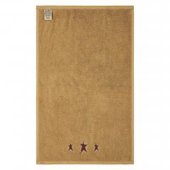 88855-Burgundy-Prim-Stars-Tan-Hand-Towel-Set-of-2-16x26-image-3