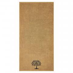 88857-Black-Willow-Tree-Tan-Bath-Towel-Set-of-2-27x54-image-2