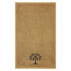 88858-Black-Willow-Tree-Tan-Hand-Towel-Set-of-2-16x26-image-2