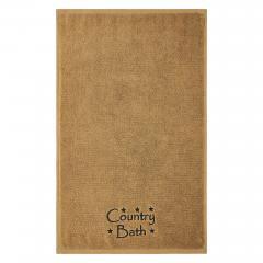 88834-Black-Country-Bath-Stars-Tan-Hand-Towel-Set-of-2-16x26-image-2