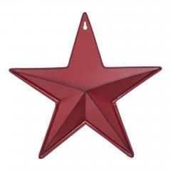 88787-Metal-Star-Distressed-Burgundy-w-Pocket-12x12-image-2