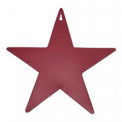 88787-Metal-Star-Distressed-Burgundy-w-Pocket-12x12-image-3