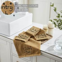 88835-Black-Country-Bath-Stars-Tan-Washcloth-Set-of-4-12x12-image-5