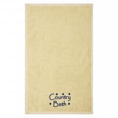 88837-Navy-Country-Bath-Stars-Creme-Hand-Towel-Set-of-2-16x26-image-2