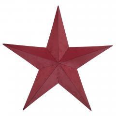 88811-Metal-Star-Speckled-Distressed-Burgundy-36x36-image-2