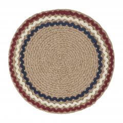 88989-Red-White-Blue-Ric-Rac-Trivet-8-Inch-Diameter-image-2