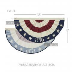 88991-My-Country-1776-USA-Bunting-Flag-18x36-image-4