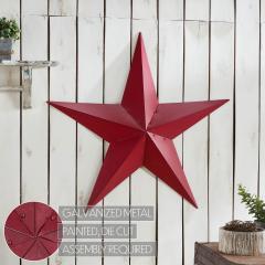 88811-Metal-Star-Speckled-Distressed-Burgundy-36x36-image-6