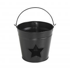 88995-Metal-Bucket-w-Star-Cutout-Black-6x6.5x5-image-2