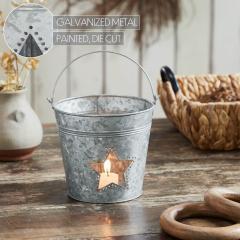 88996-Metal-Bucket-w-Star-Cutout-Galvanized-6x6.5x5-image-7