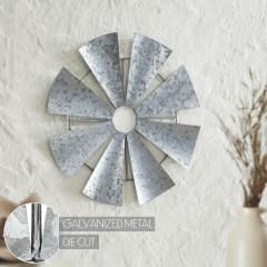 88999-Galvanized-Metal-Windmill-Blades-Wall-Hanging-16.75x16.75-image-6