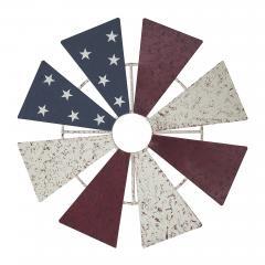 89000-USA-Flag-Metal-Windmill-Blades-Wall-Hanging-12.5x12.5-image-2