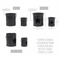 89003-Votive-Candle-Holder-w-Star-Cutout-Black-Set-of-2-Sizes-image-5