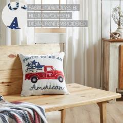 89005-Proud-To-Be-An-American-Blue-Stars-On-Red-Truck-Pillow-18x18-image-5
