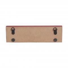 89701-Home-Of-The-Brave-w-Red-Blue-Star-Stripes-MDF-Block-Sign-3x10x1-image-4