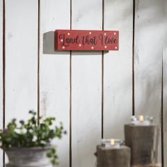 89702-Land-That-I-Love-w-White-Stars-MDF-Block-Sign-3x10x1-image-2