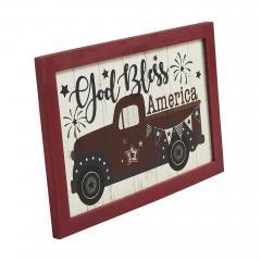 89704-Shiplap-God-Bless-America-Red-Truck-Bunting-Fireworks-MDF-Wall-Sign-8x12-image-5