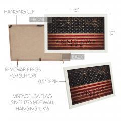 89707-Vintage-USA-Flag-Since-1776-MDF-Wall-Hanging-10x16-image-6