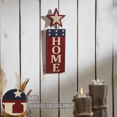 89713-HOME-w-Star-In-Red-Outline-MDF-Wall-Hanging-16x5-image-7