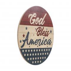 89714-God-Bless-America-Round-MDF-Wall-Hanging-11-Inch-Diameter-image-5