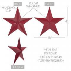 88816-Metal-Star-Distressed-Burgundy-48x48-image-5