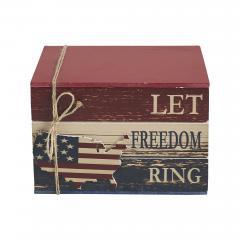 89724-Let-Freedom-Ring-MDF-Block-Sign-w-American-Map-Ornament-On-Twine-4x6x5-image-3