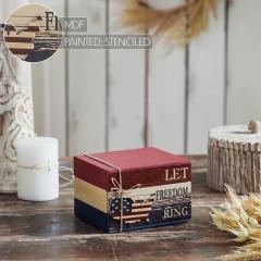 89724-Let-Freedom-Ring-MDF-Block-Sign-w-American-Map-Ornament-On-Twine-4x6x5-image-7