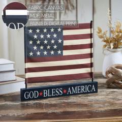 89725-Canvas-American-Flag-on-Blue-GBA-MDF-Base-Decor-12x14x1-image-7