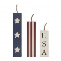89726-RWB-Stars-Stripes-USA-Candle-MDF-Figurines-Set-of-3-Sizes-image-2