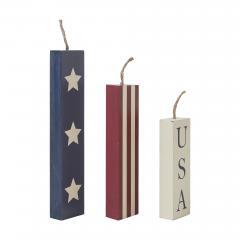 89726-RWB-Stars-Stripes-USA-Candle-MDF-Figurines-Set-of-3-Sizes-image-4