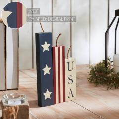89726-RWB-Stars-Stripes-USA-Candle-MDF-Figurines-Set-of-3-Sizes-image-6