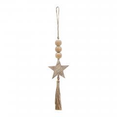 89727-Natural-Beads-Star-Tassel-Ornament-10x3-image-2