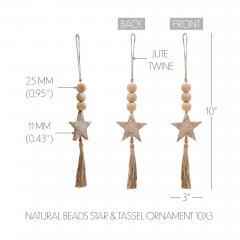 89727-Natural-Beads-Star-Tassel-Ornament-10x3-image-5