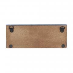89742-AMERICA-Home-Of-The-Free-And-The-Brave-w-White-Stars-On-Blue-Stripe-MDF-Sign-3.5x9-image-4