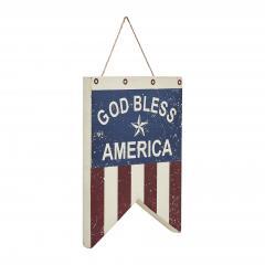 89743-God-Bless-America-Dovetail-Flag-MDF-Wall-Hanging-8x6-image-4