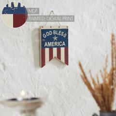 89743-God-Bless-America-Dovetail-Flag-MDF-Wall-Hanging-8x6-image-6