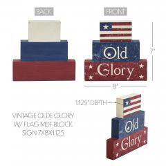 89744-Vintage-Old-Glory-w-Flag-MDF-Block-Sign-7.5x8x1.125-image-5