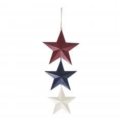 89765-Painted-Metal-RWB-Stars-Wall-Hanging-w-Jute-Twine-20x8x1-image-3