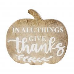 85470-In-All-Things-Give-Thanks-Pumpkin-Shaped-Wood-Decor-5.75x6.5x1.25-image-2