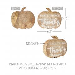 85470-In-All-Things-Give-Thanks-Pumpkin-Shaped-Wood-Decor-5.75x6.5x1.25-image-5