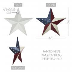 89767-Painted-Metal-American-Flag-Theme-Star-12x12-image-5
