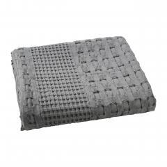 85107-Waffle-Weave-Dark-Grey-Body-Pillow-Cover-54Lx20W-image-4
