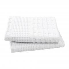85113-Waffle-Weave-White-Queen-Sham-Set-of-2-30Lx20W-image-4