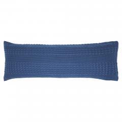 85123-Waffle-Weave-Navy-Blue-Body-Pillow-Cover-54Lx20W-image-3