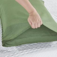 85130-Waffle-Weave-Olive-Green-King-Sham-Set-of-2-36Lx20W-image-6