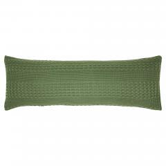 85131-Waffle-Weave-Olive-Green-Body-Pillow-Cover-54Lx20W-image-3