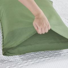 85131-Waffle-Weave-Olive-Green-Body-Pillow-Cover-54Lx20W-image-6